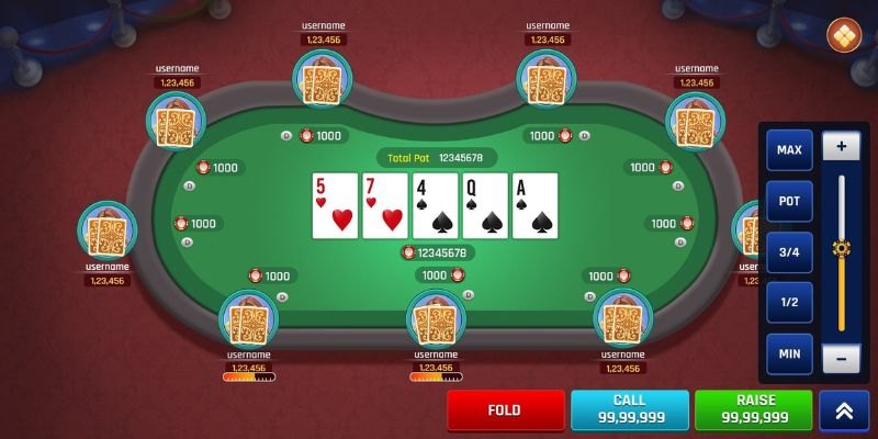 Luật đặt tiền cược trong game Poker DA88