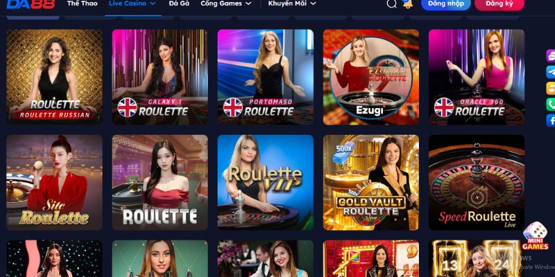 Roulette là siêu phẩm casino được nhiều người mến mộ